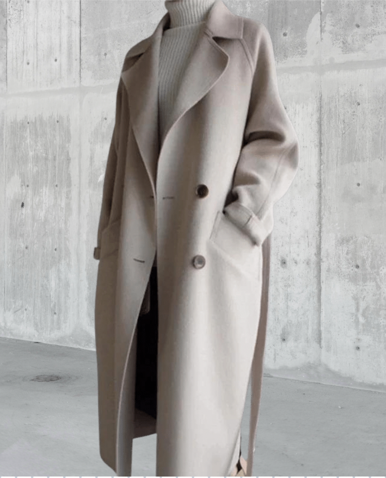Women's Timeless Elegant Long Button Winter Coat