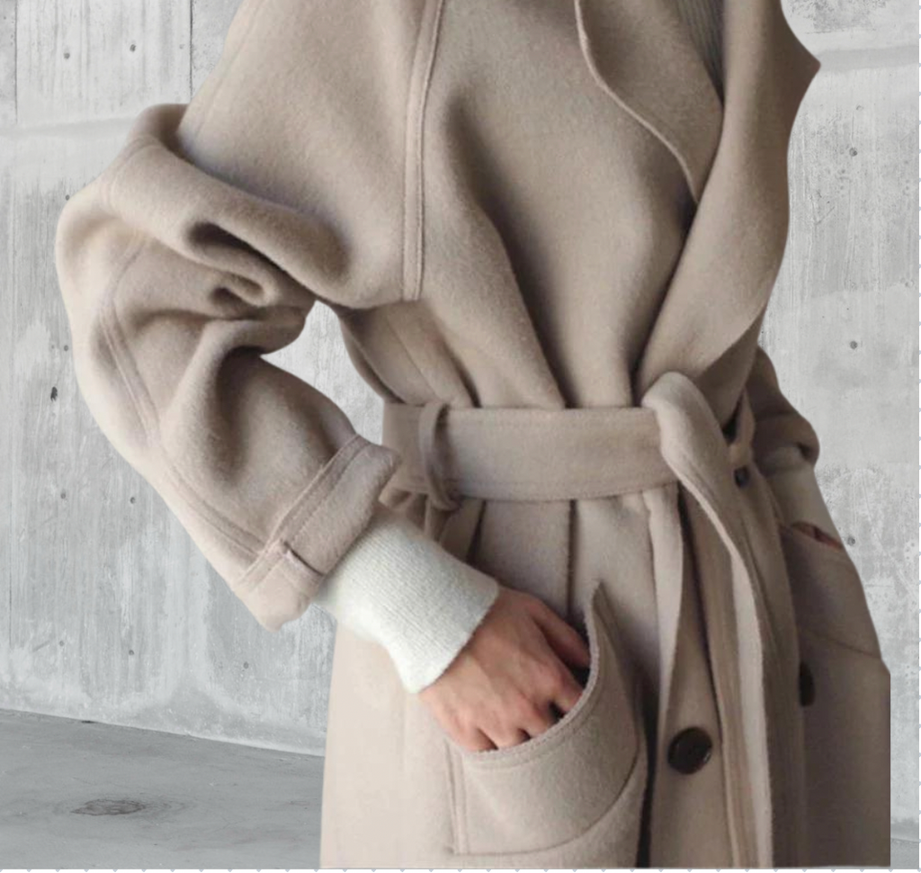Women's Timeless Elegant Long Button Winter Coat