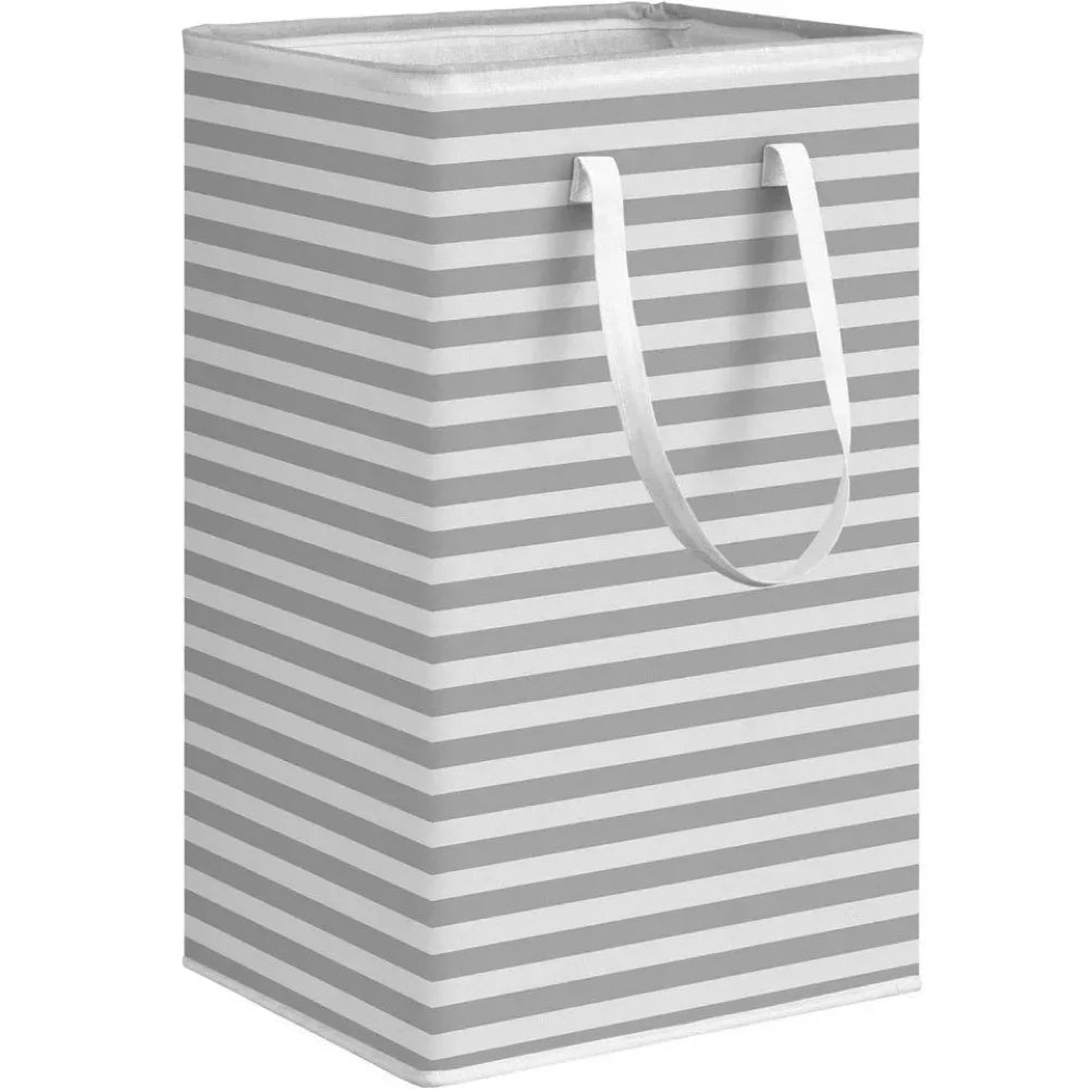Lauva | 75L Waterproof Laundry Basket | Foldable Fabric Clothes Hamper with Handles - Image 4