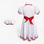 Kids Chef Costume Dress Hat Apron Set - Image 3