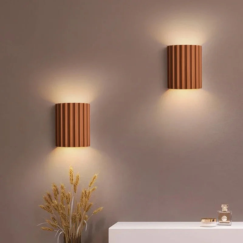 Modern Wall Sconce Nordic Resin Bedroom Indoor Light - Image 3