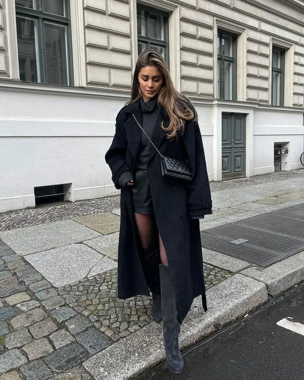 Women's Timeless Sophisticated Winter Thick Long Coat