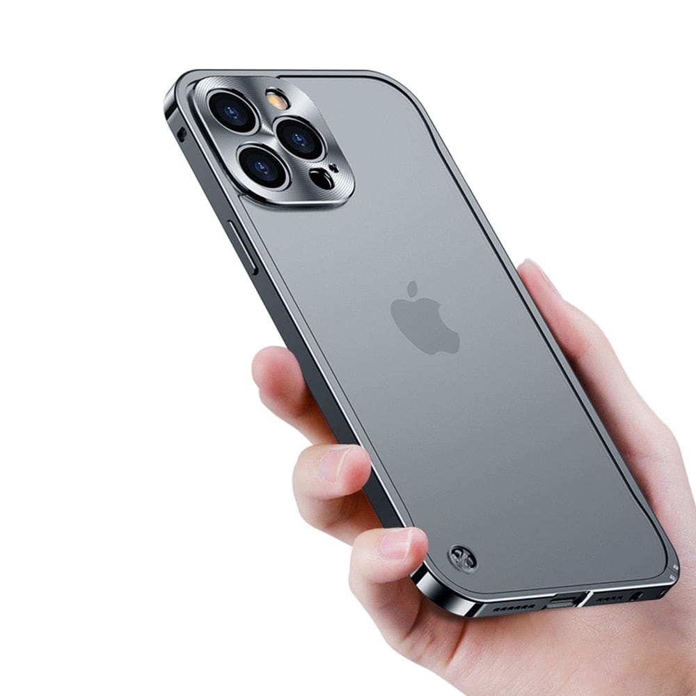 Aluminum iPhone Bumper Case CNC Milled