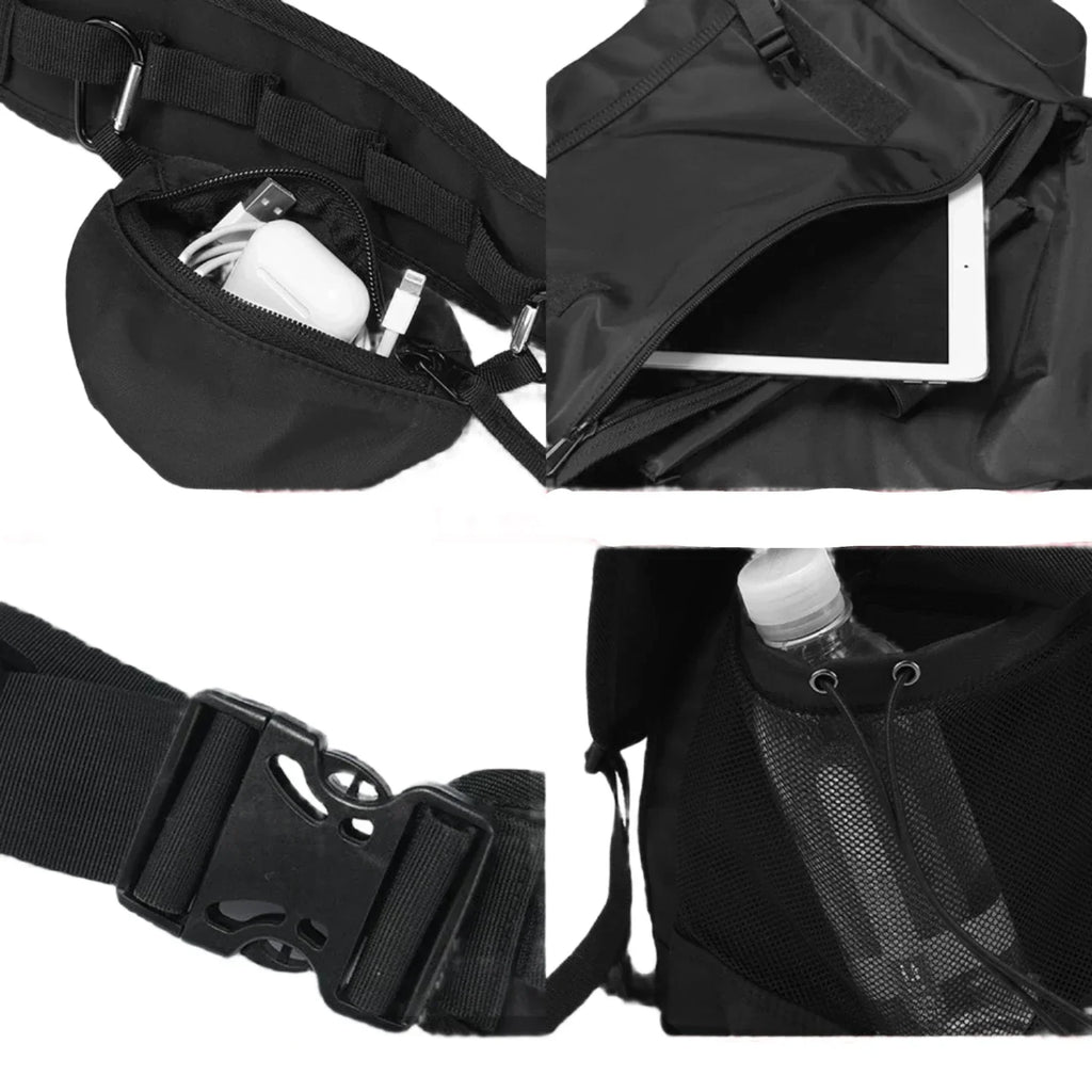 Liam | Men's Waterproof Crossbody Messenger Travel Bag - Image 5