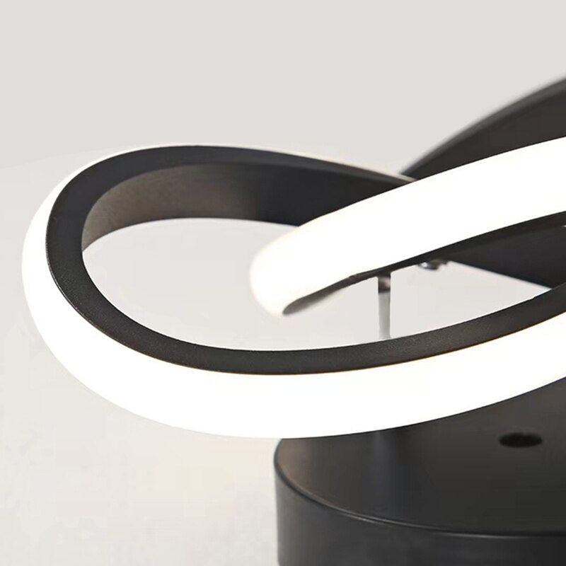 Contemporary 3-Ring Ceiling Light Adjustable LED Interior Fixture - Image 4