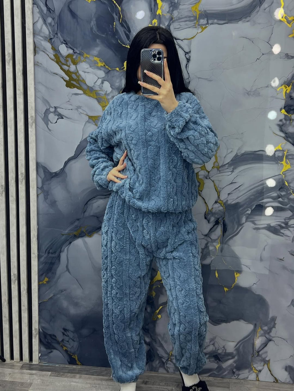 Women's Cozy Sleepwear Set - Perfect Companion for Cold Season