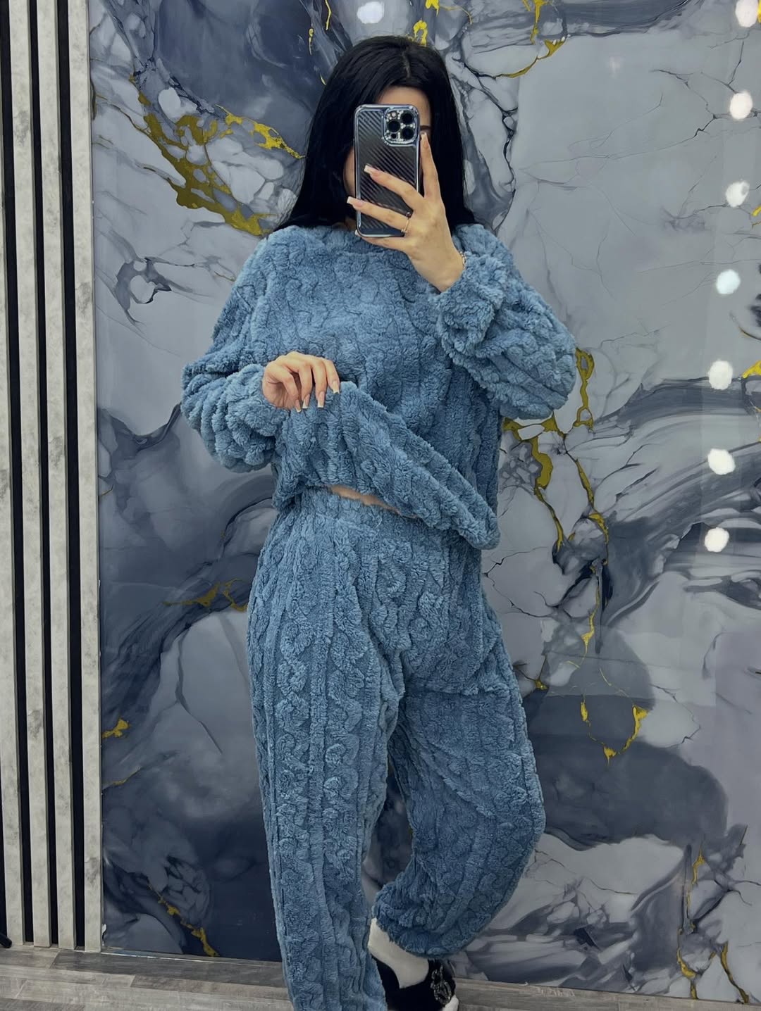Women's Cozy Sleepwear Set - Perfect Companion for Cold Season