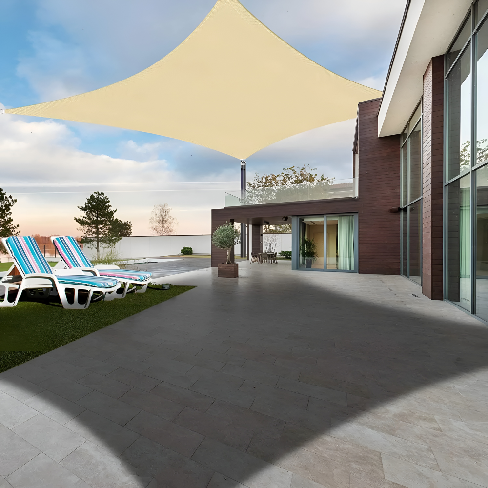 Rectangular Sun Shade Sail Waterproof - Image 3