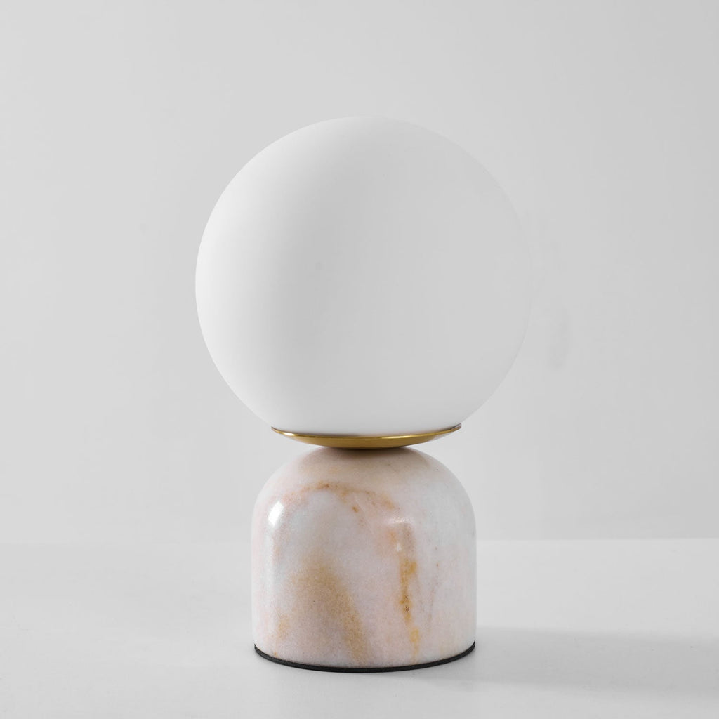 Marble Table Lamp Modern Globe Bedside Minimalist Bedroom - Image 37