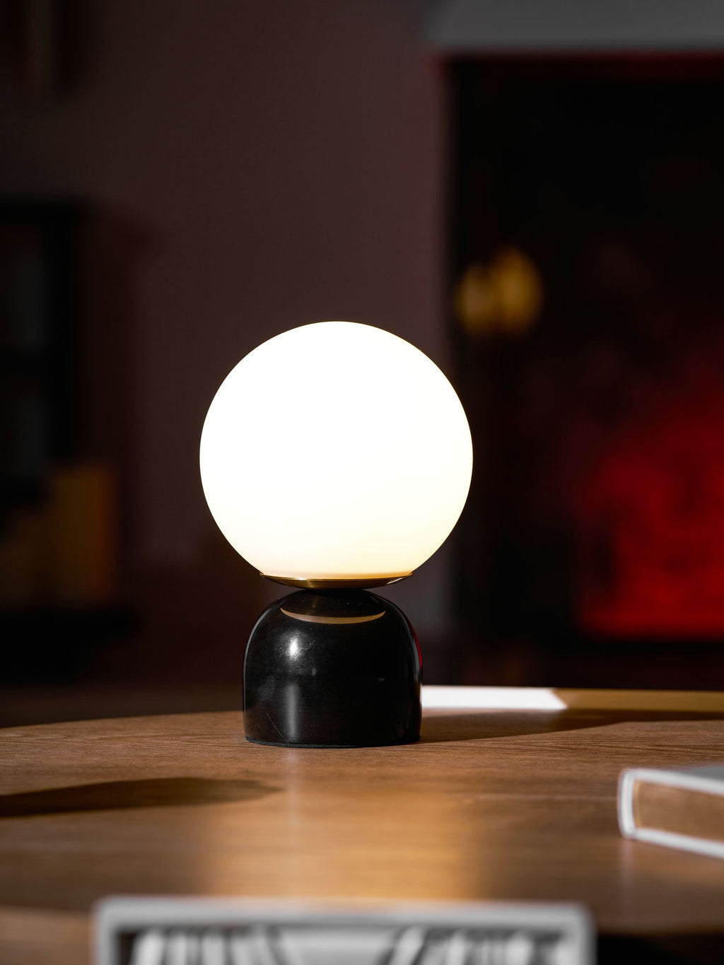 Marble Table Lamp Modern Globe Bedside Minimalist Bedroom - Image 50
