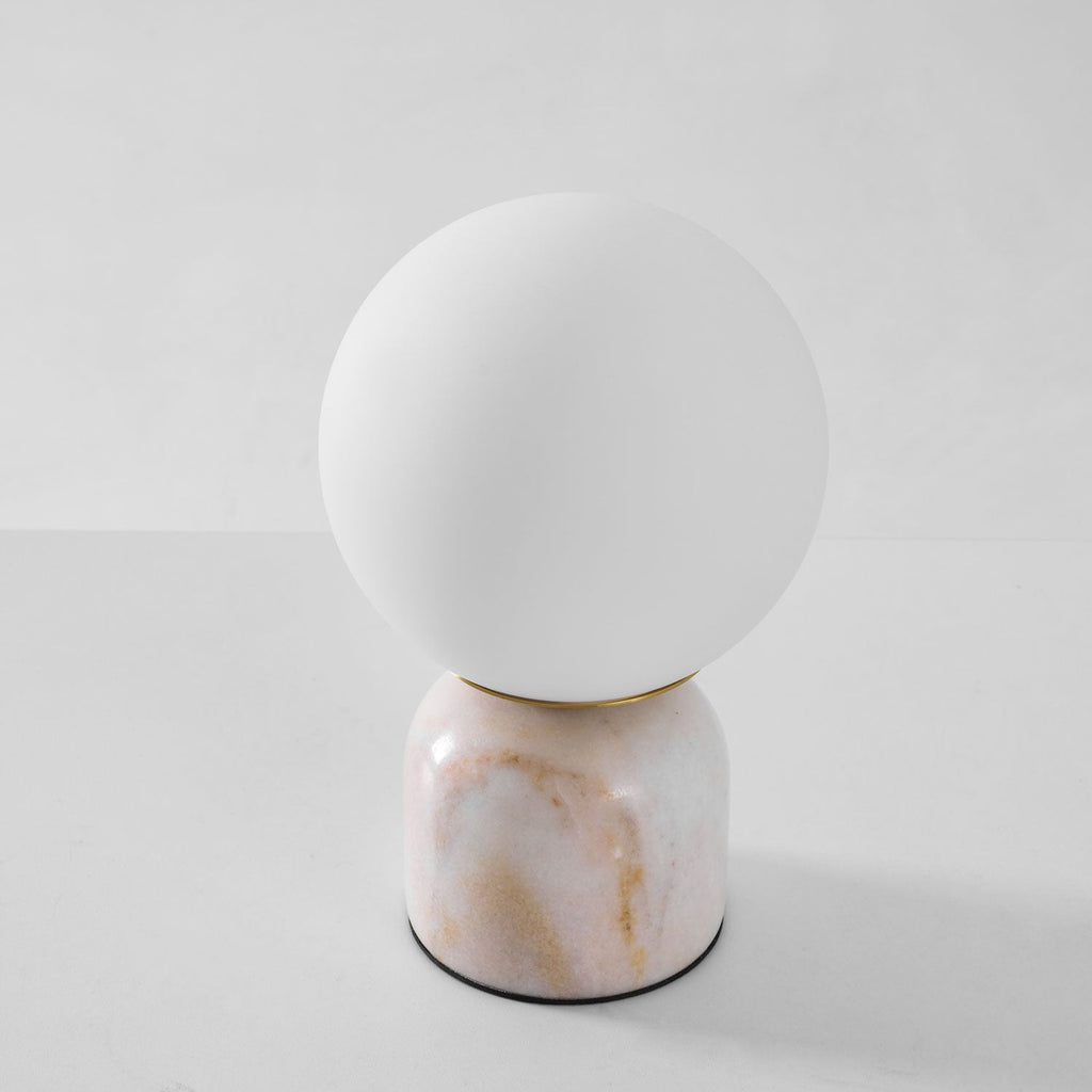 Marble Table Lamp Modern Globe Bedside Minimalist Bedroom - Image 38