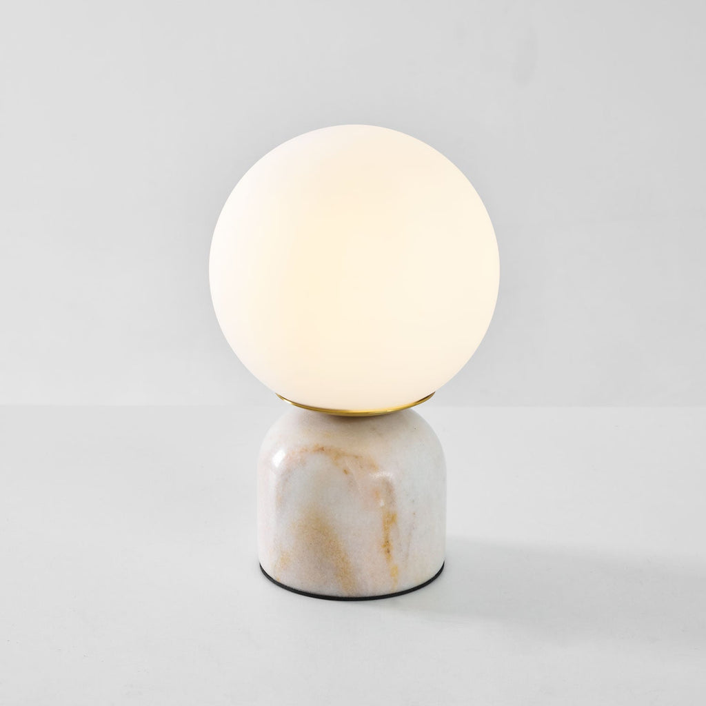 Marble Table Lamp Modern Globe Bedside Minimalist Bedroom - Image 40