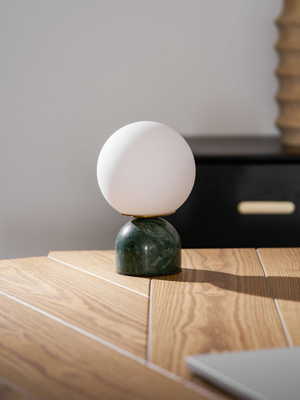 Marble Table Lamp Modern Globe Bedside Minimalist Bedroom - Image 18