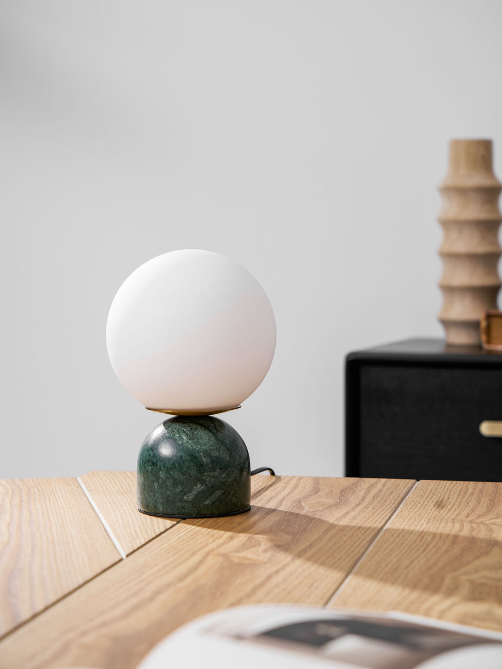 Marble Table Lamp Modern Globe Bedside Minimalist Bedroom - Image 20