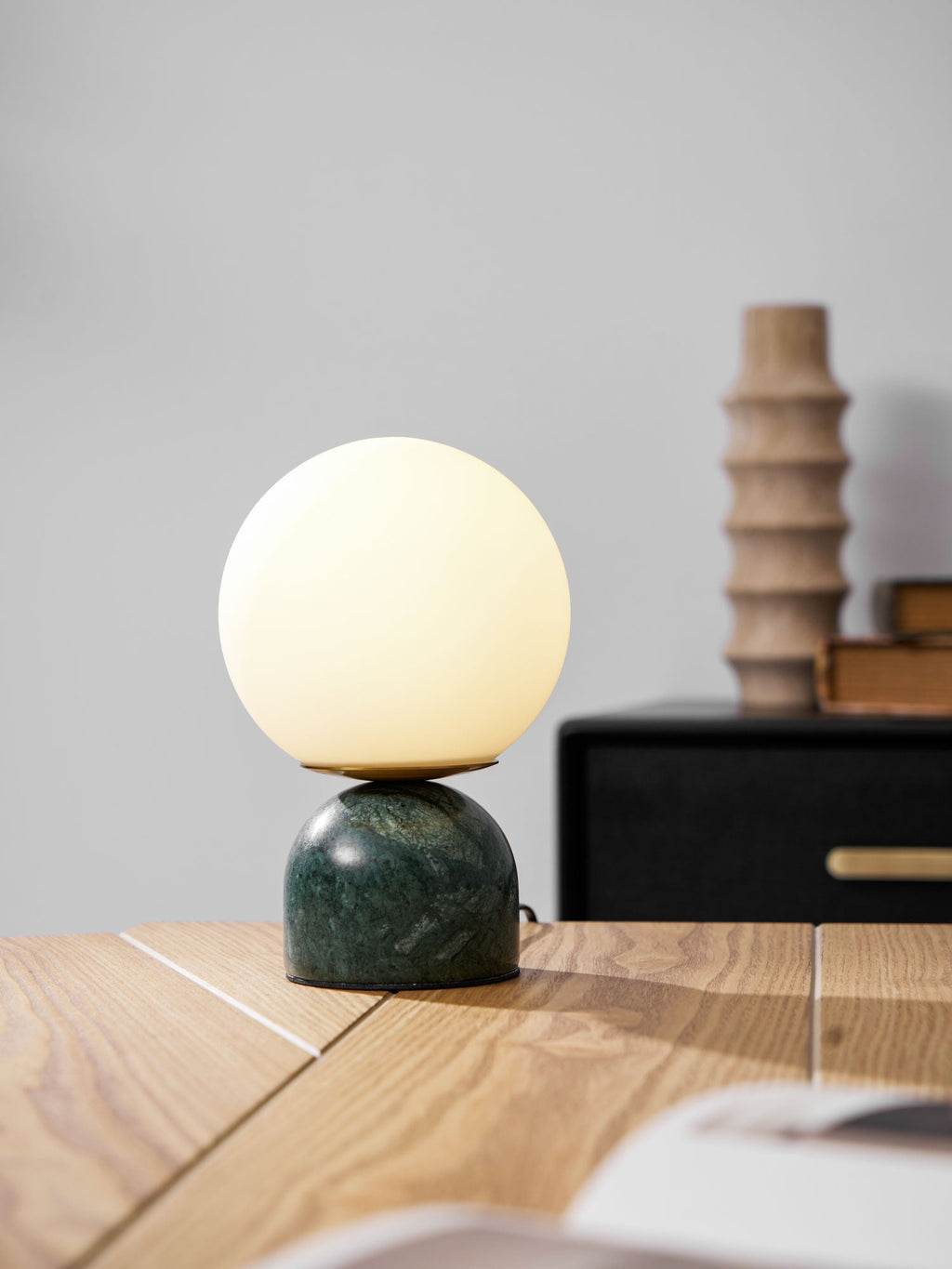 Marble Table Lamp Modern Globe Bedside Minimalist Bedroom - Image 22