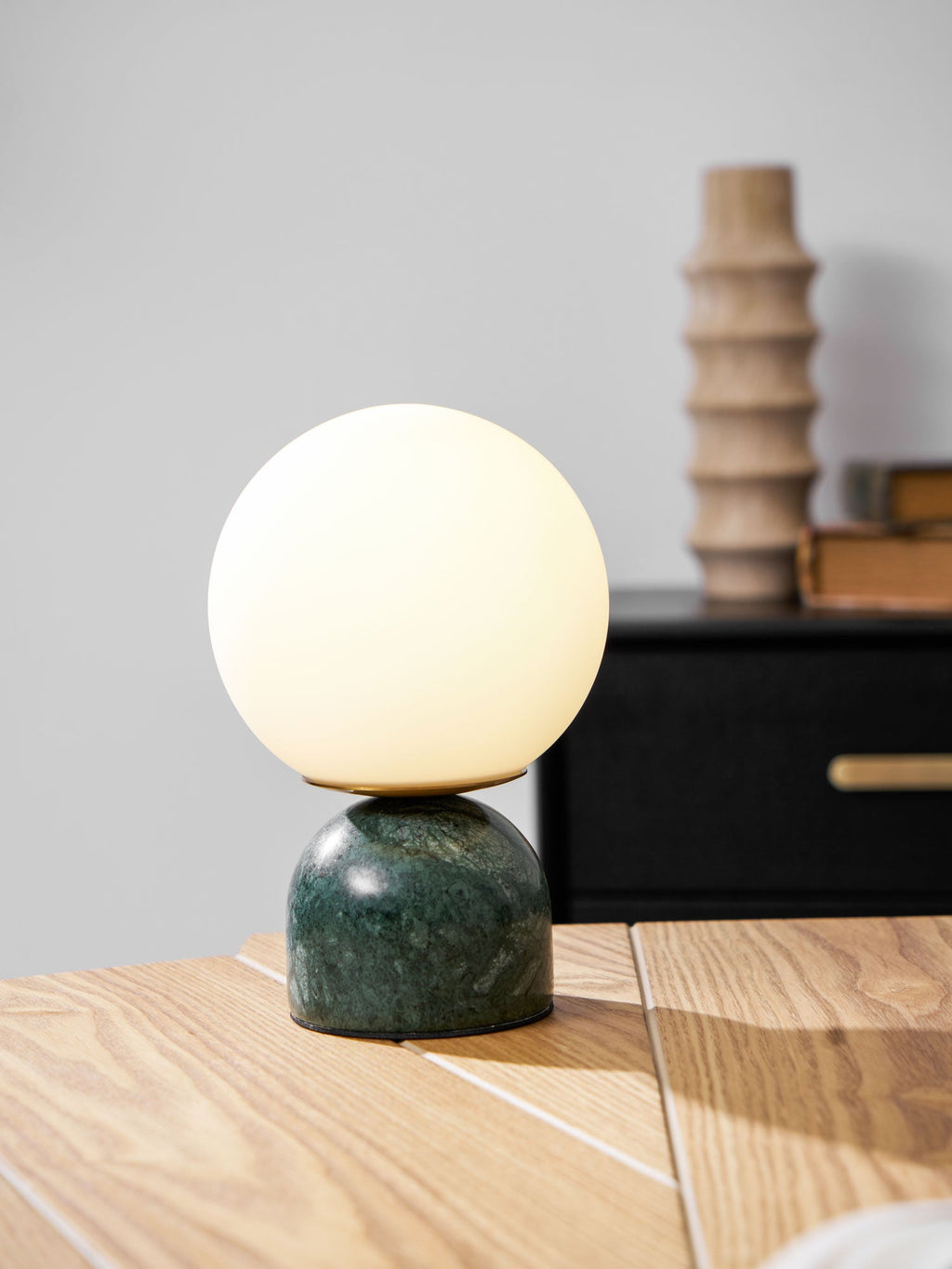 Marble Table Lamp Modern Globe Bedside Minimalist Bedroom - Image 23