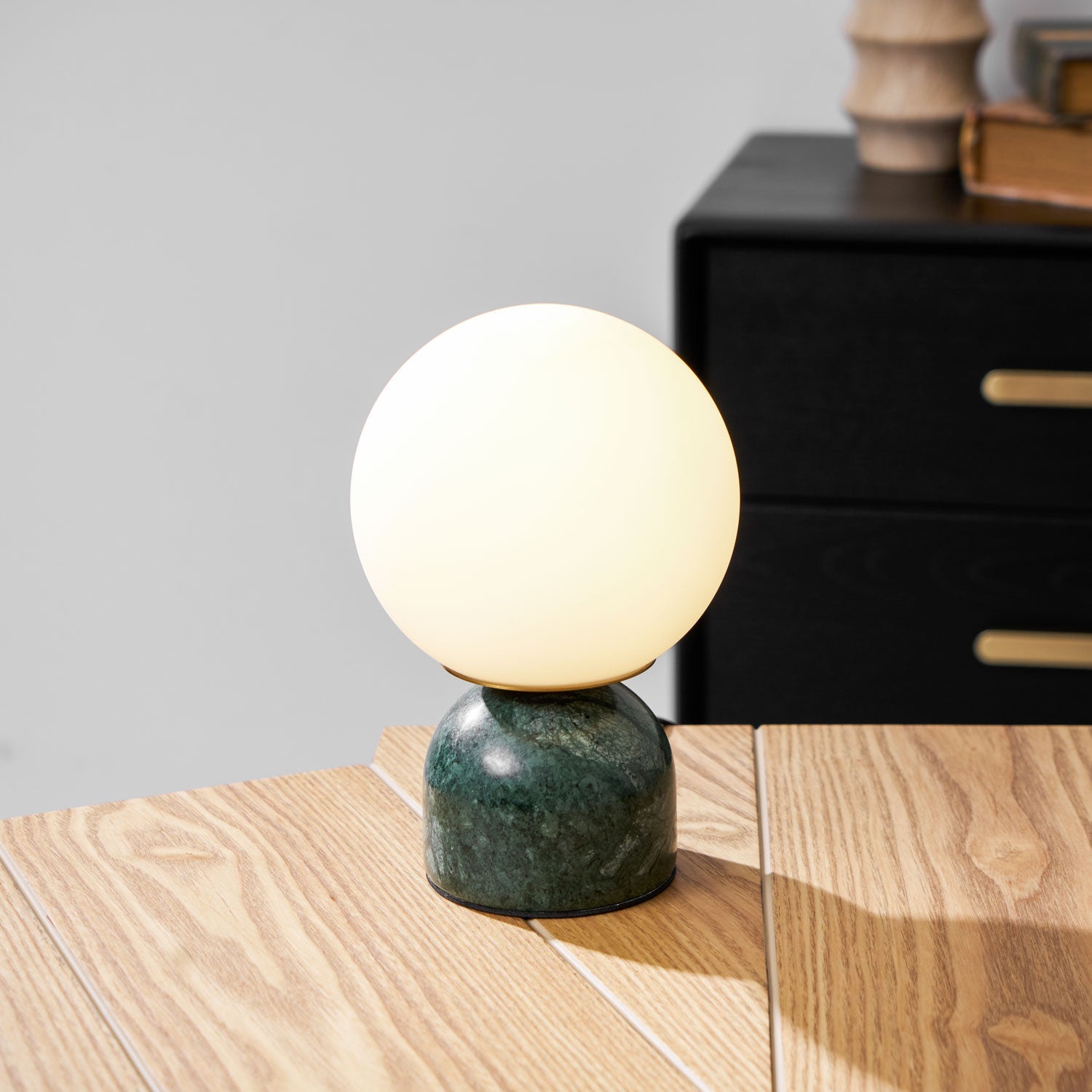 Marble Table Lamp Modern Globe Bedside Minimalist Bedroom - Image 24