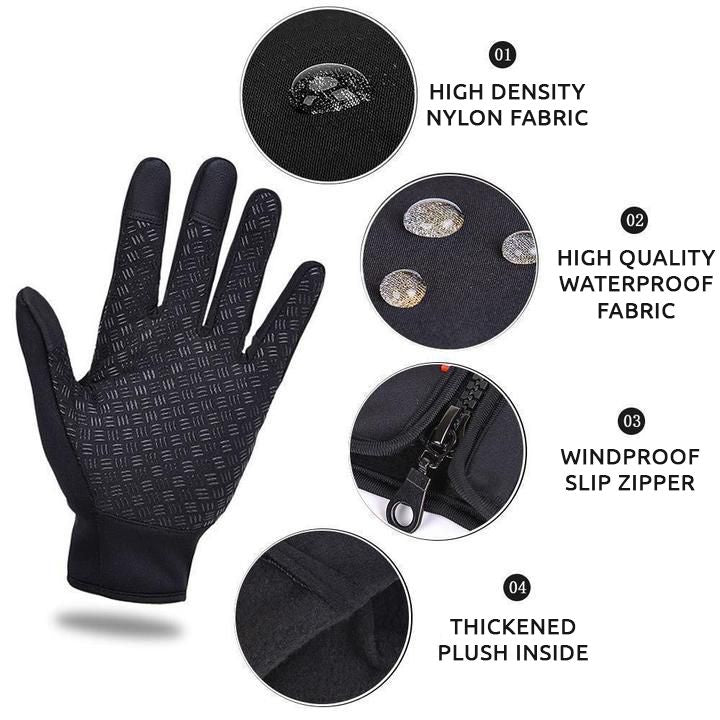 Thermal Winter Gloves Insulated Grip Gloves for Cold Weather - Image 2