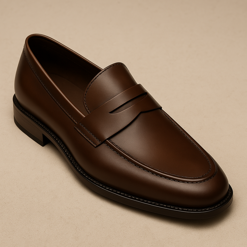 Men's Timeless Slip-On Italian Style Loafers for Smart Dressing
