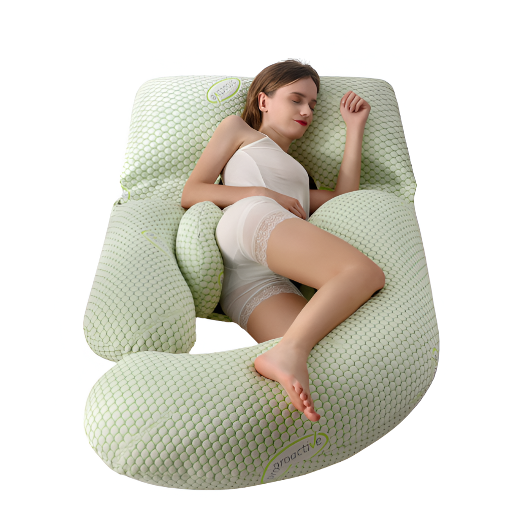 Supportive U-Shaped Full Body Maternity Support Pillow
