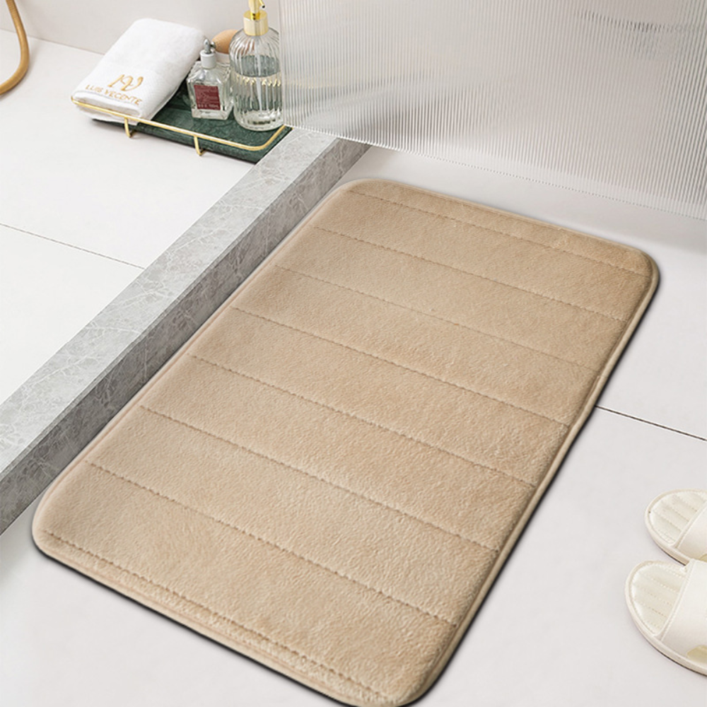 Non Slip Bath Mat Absorbent Quick Dry Microfiber Bathroom Rug - Image 6
