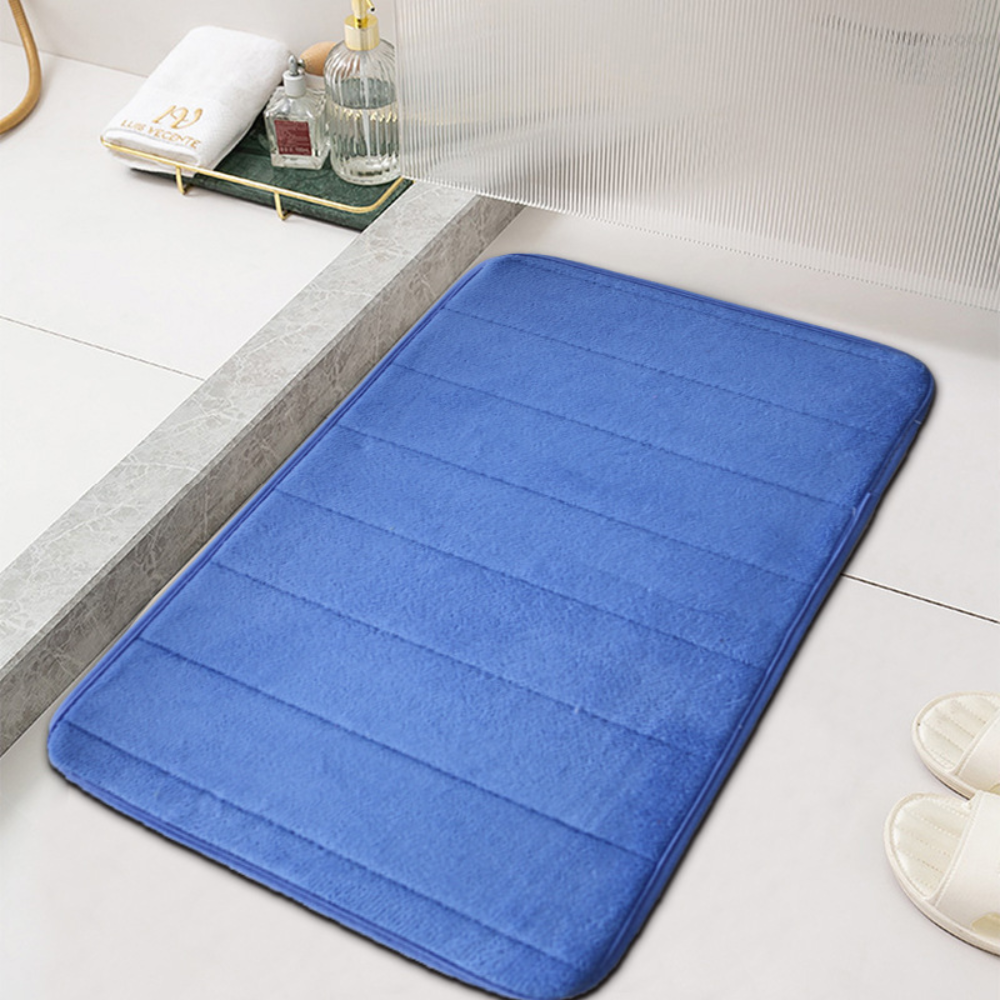 Non Slip Bath Mat Absorbent Quick Dry Microfiber Bathroom Rug - Image 8