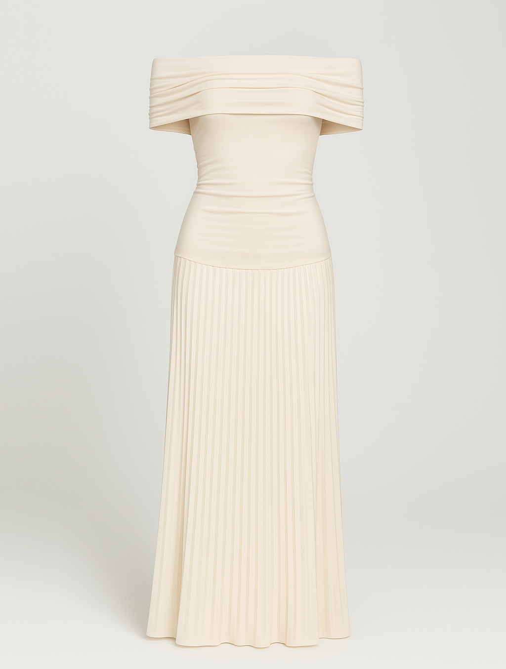 Women’s Evening Pleated Wedding Guest Dresses Maxi