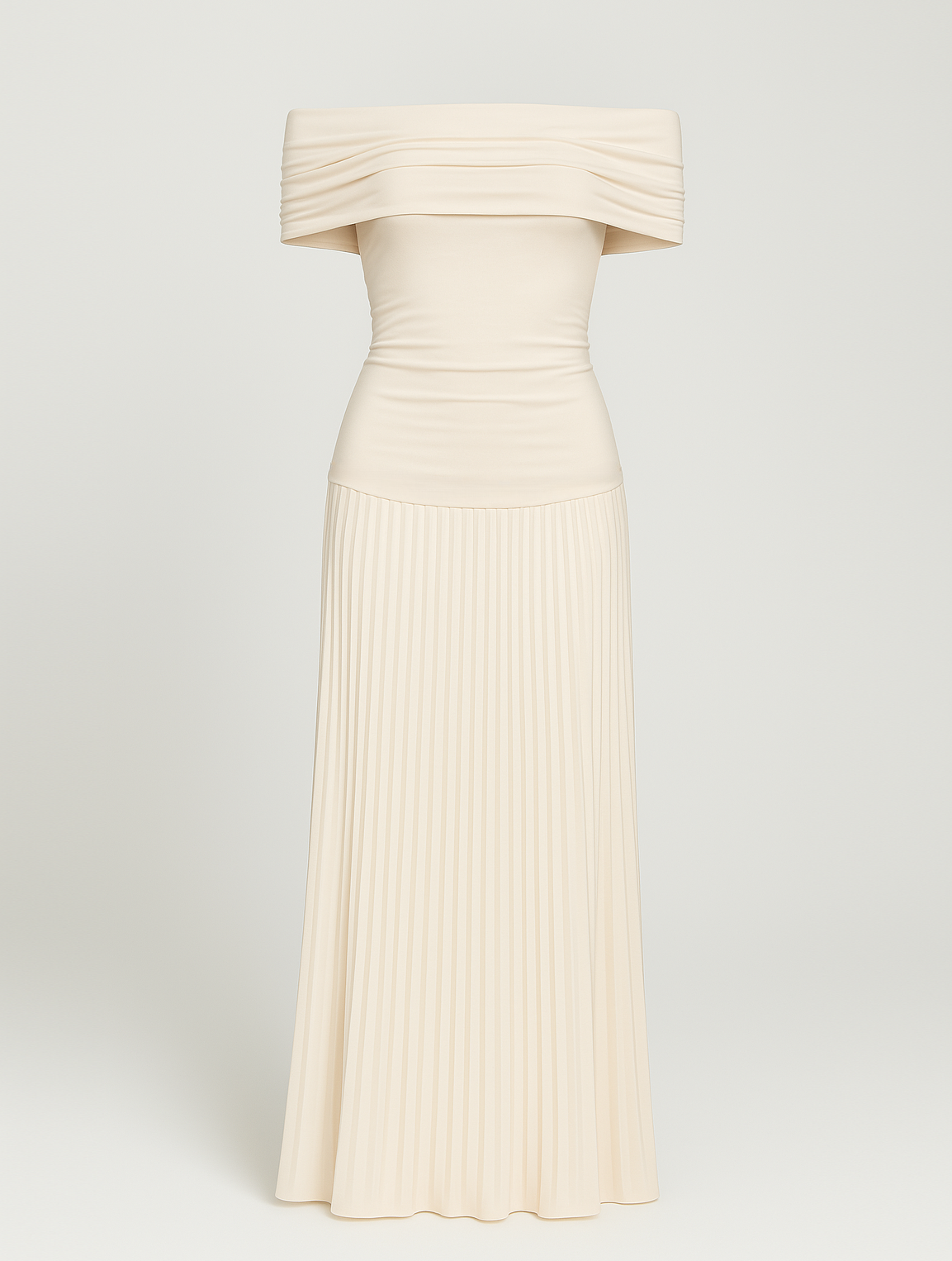 Women’s Evening Pleated Wedding Guest Dresses Maxi