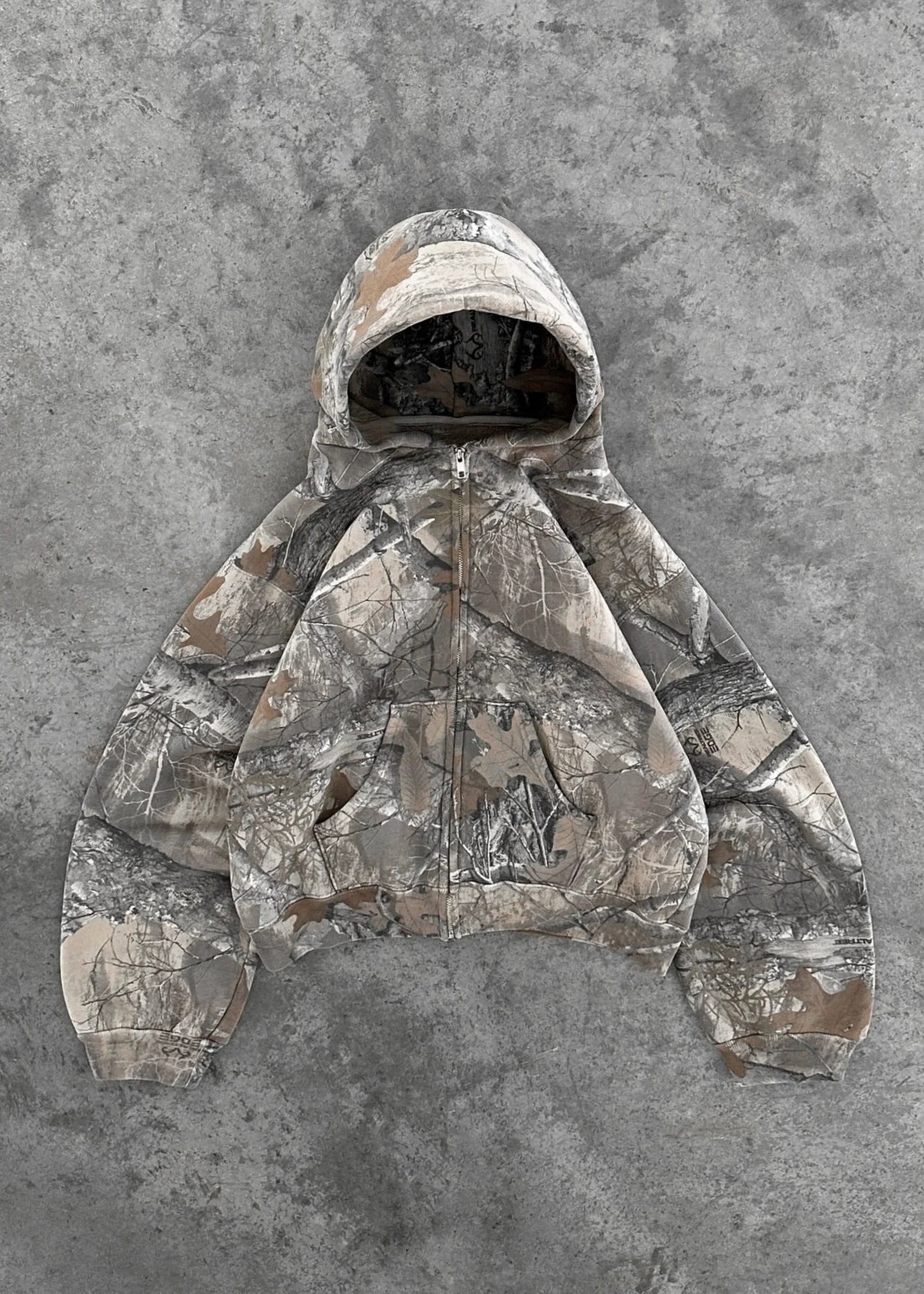 Modern Versatile Camouflage Adjustable  Hoodie for Men