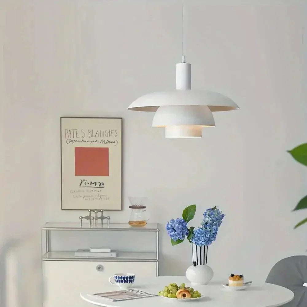 Versatile Multi-Layer Nordic Pendant Light – Minimalist Ceiling Lamp