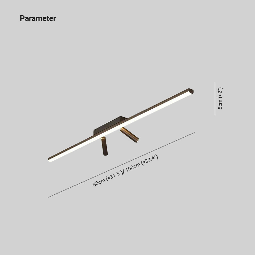 Modern LED Ceiling Light Linear Design With Directional Lighting - Image 4