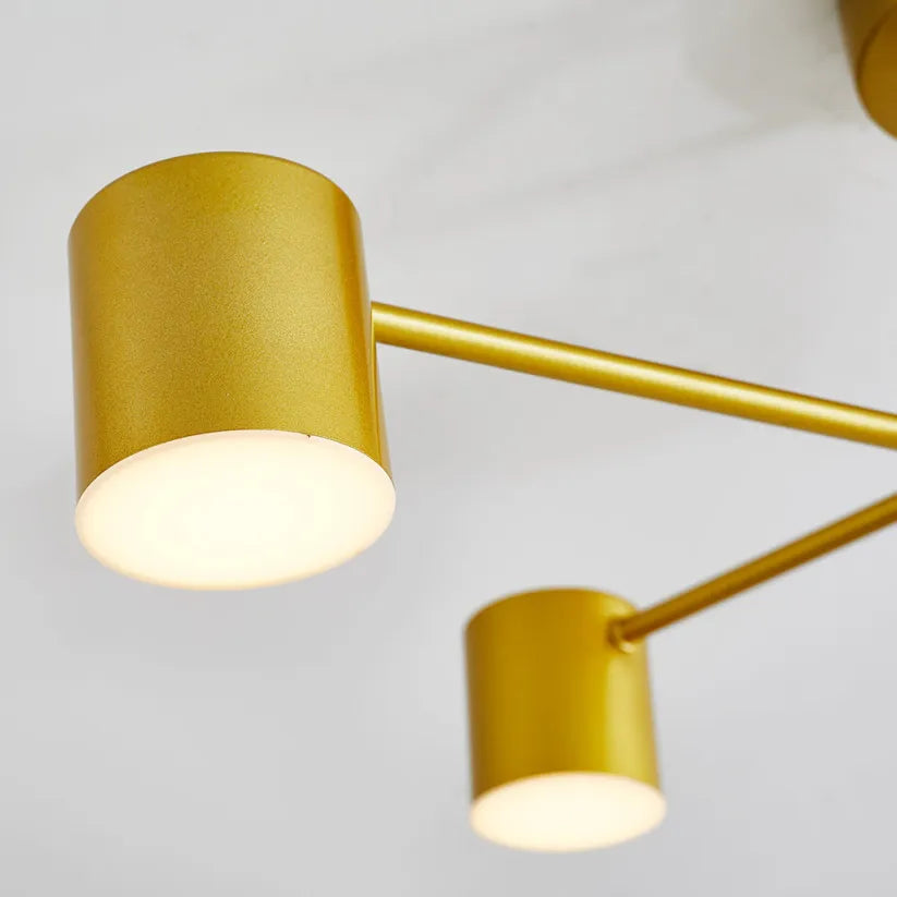 Modern Living Room Ceiling Light 6-Light Adjustable Design - Image 4