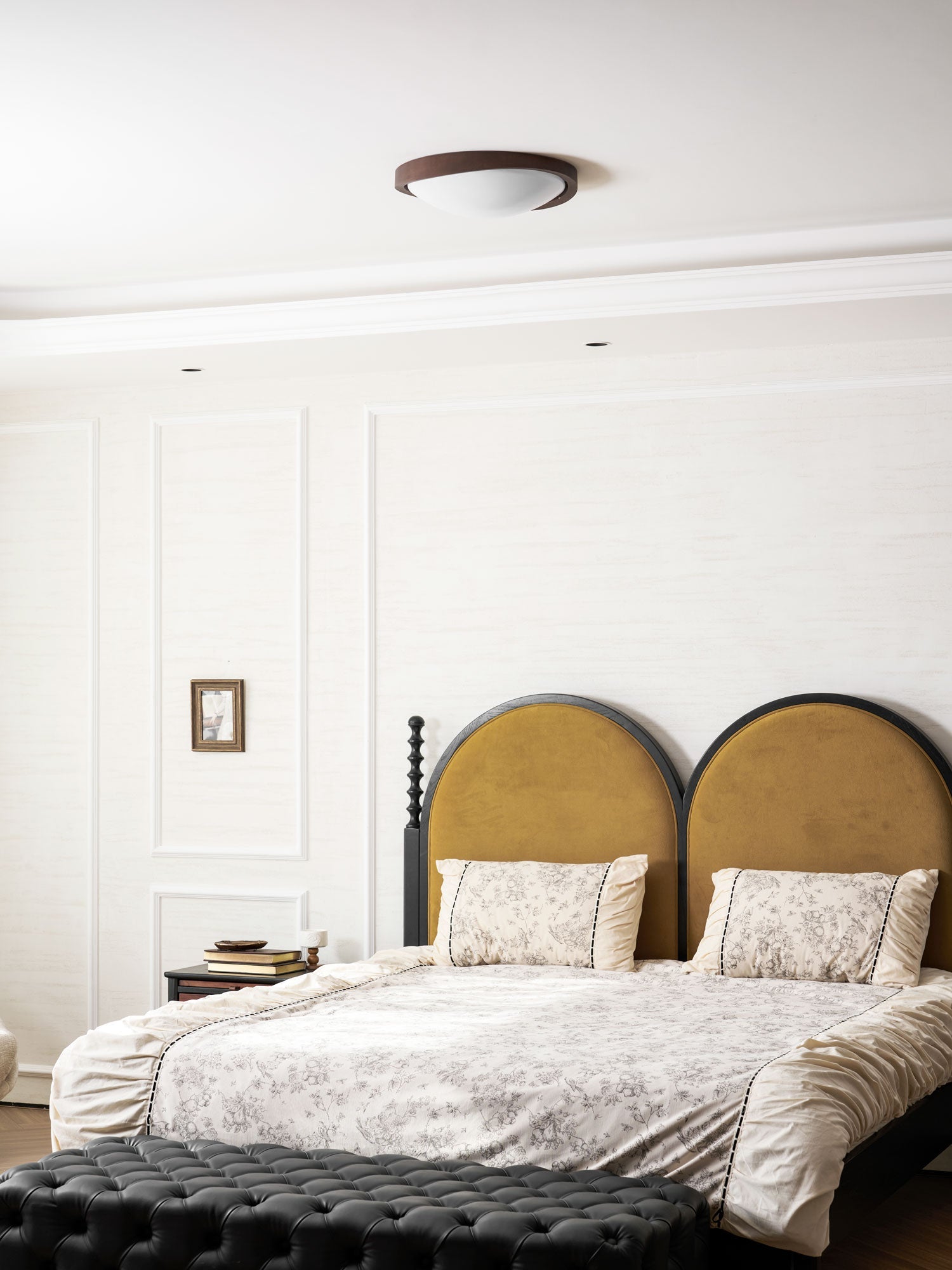 Walnut Curved Edge Ceiling Light - Image 20