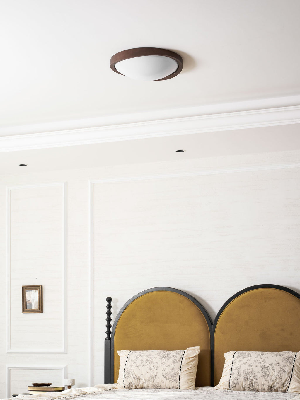 Walnut Curved Edge Ceiling Light - Image 21