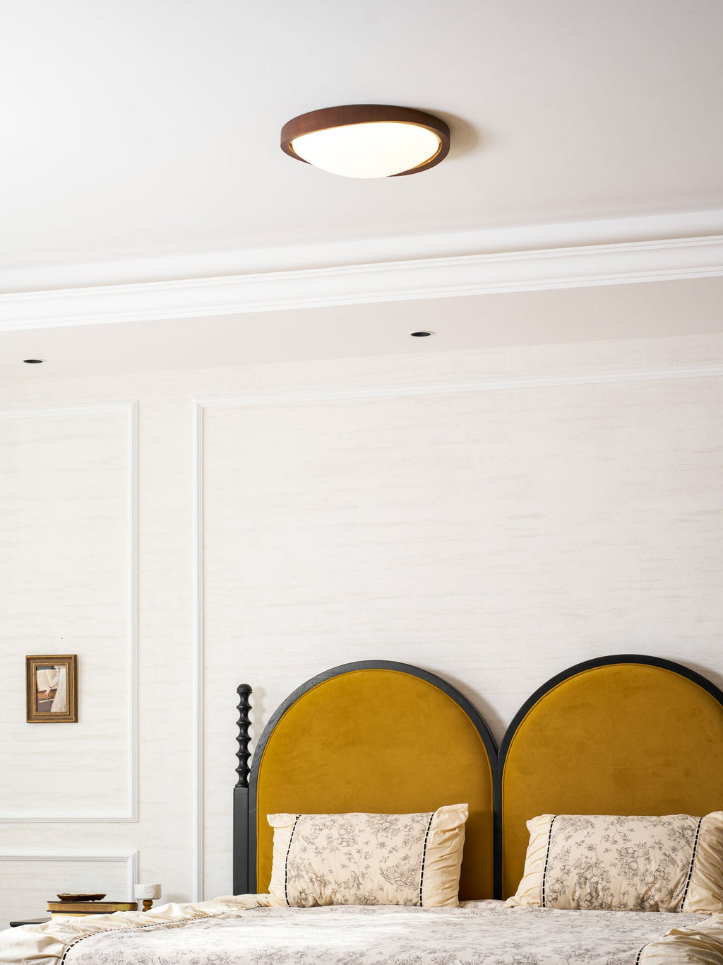 Walnut Curved Edge Ceiling Light - Image 18