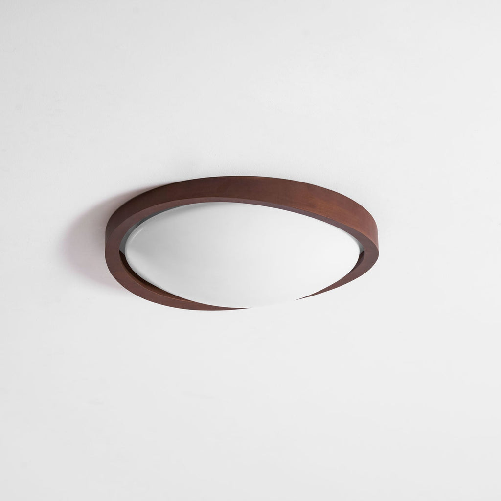 Walnut Curved Edge Ceiling Light - Image 26
