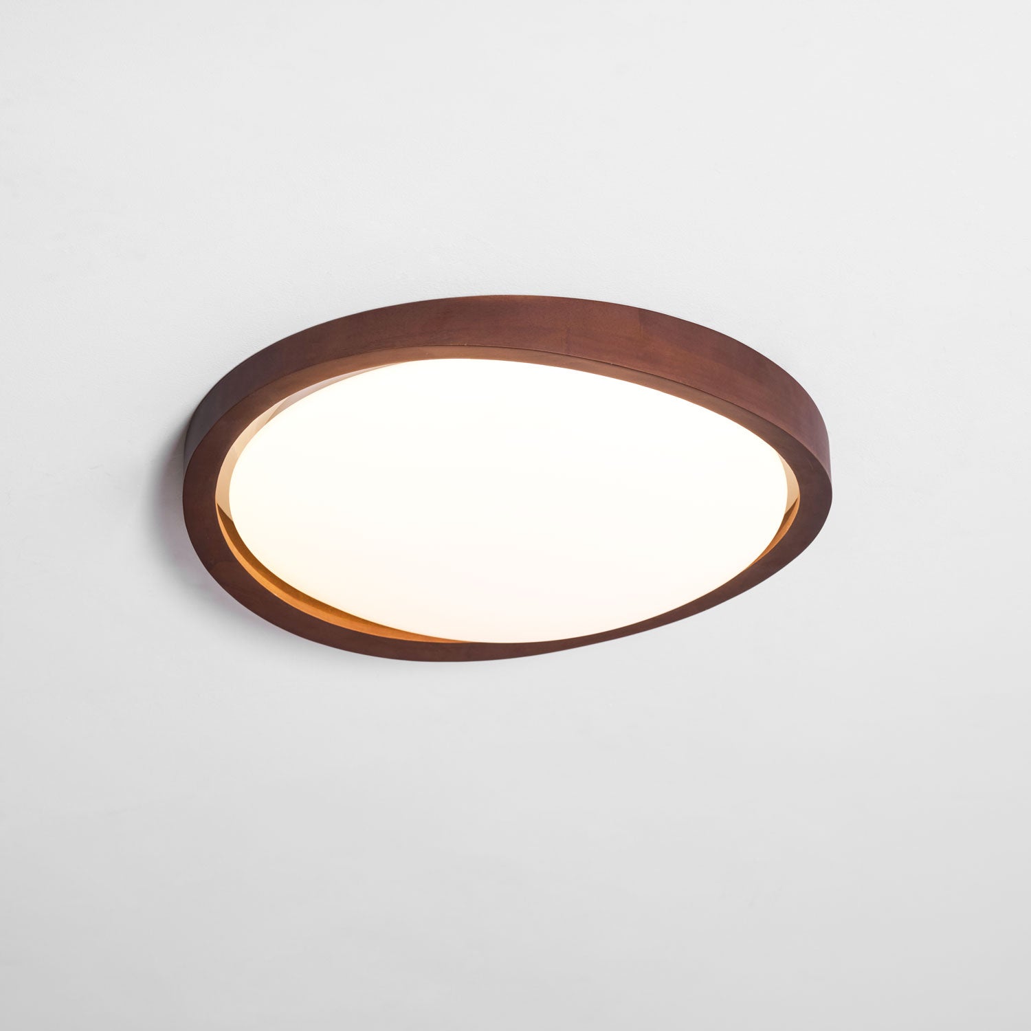 Walnut Curved Edge Ceiling Light - Image 30