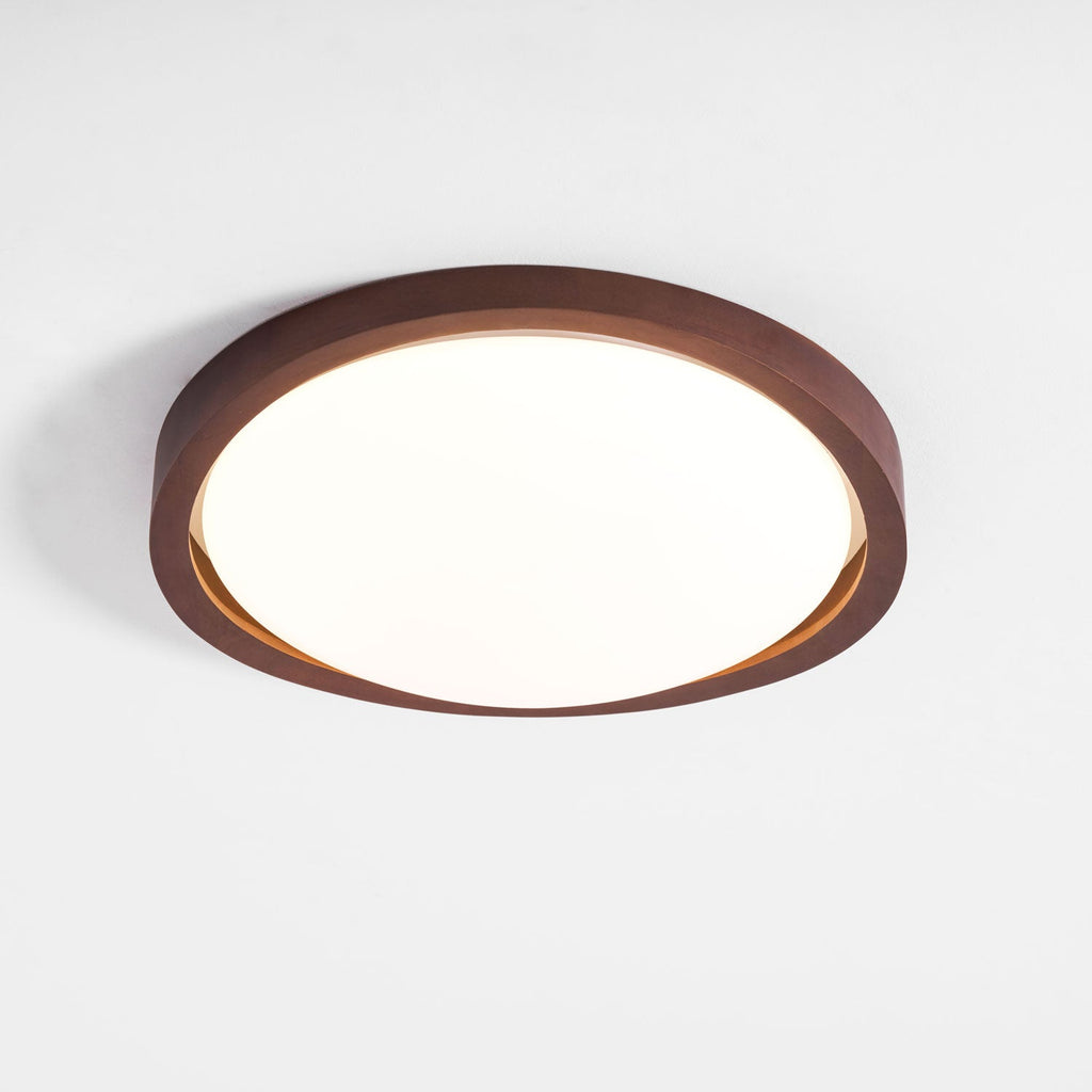 Walnut Curved Edge Ceiling Light - Image 31