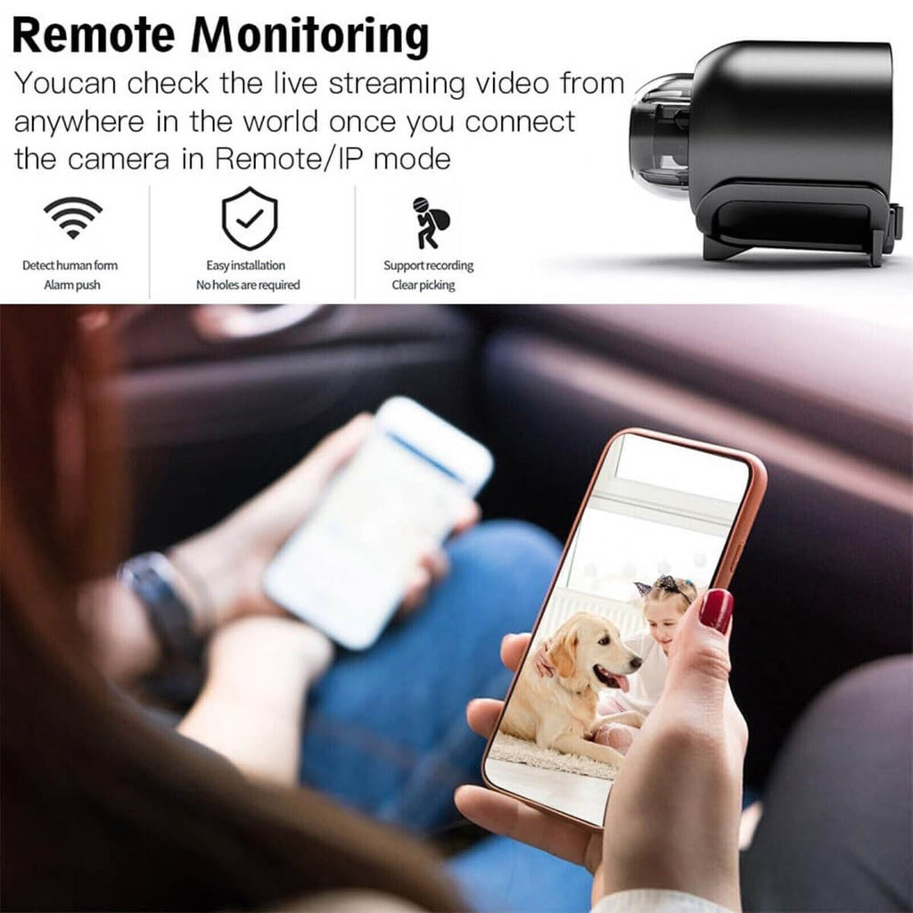 Innovative Smart Wireless HD WiFi with Wide-angle Camera