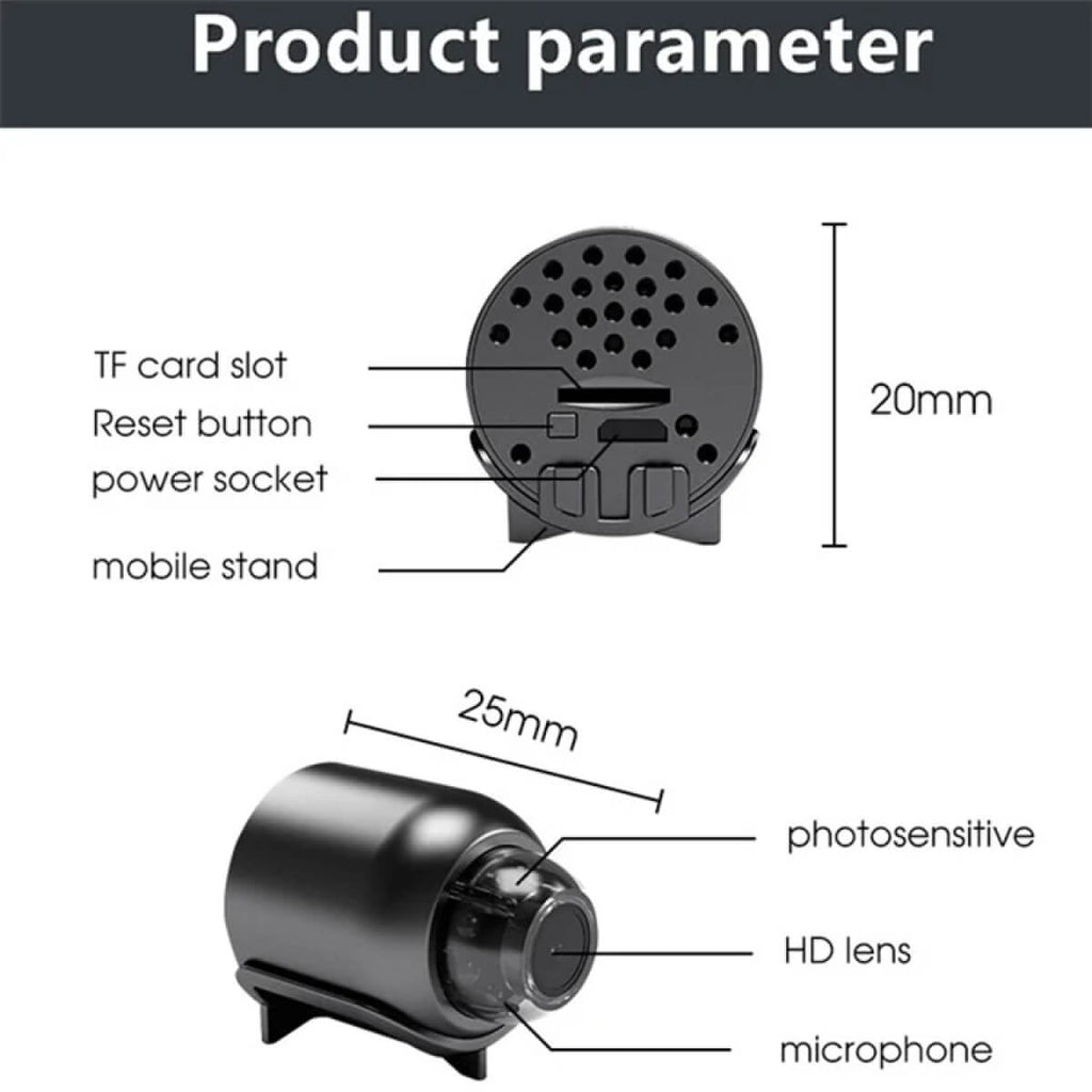 Innovative Smart Wireless HD WiFi with Wide-angle Camera