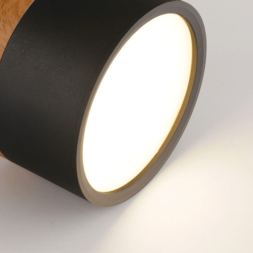 Compact functional round LED ceiling lamp - Ideal for hallways, entryways, and spaces