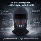 Winter Balaclava Ski Mask Windproof Thermal - Image 11
