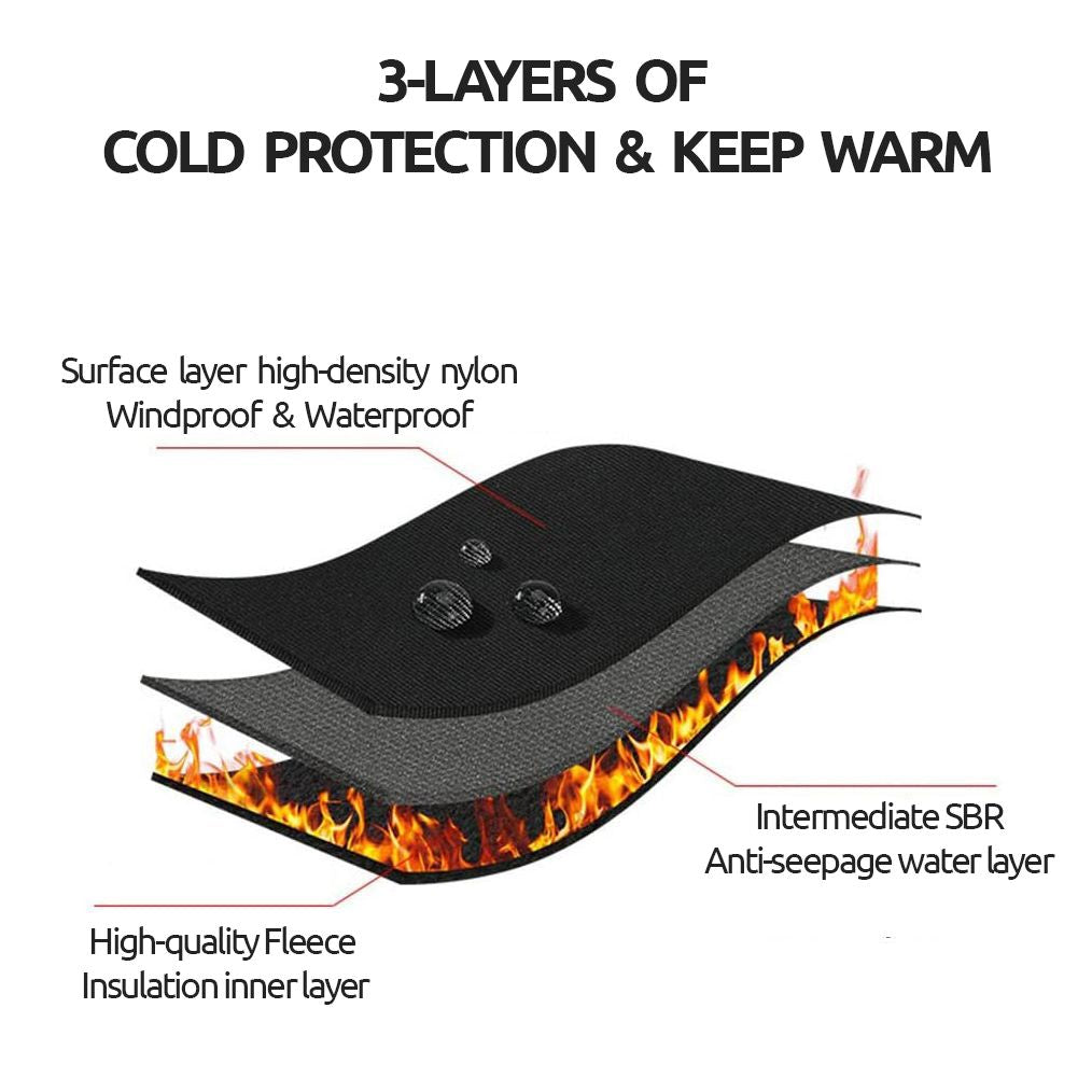 Thermal Winter Gloves Insulated Grip Gloves for Cold Weather - Image 3