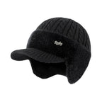Knit Trapper Hat Fleece Lined - Image 15