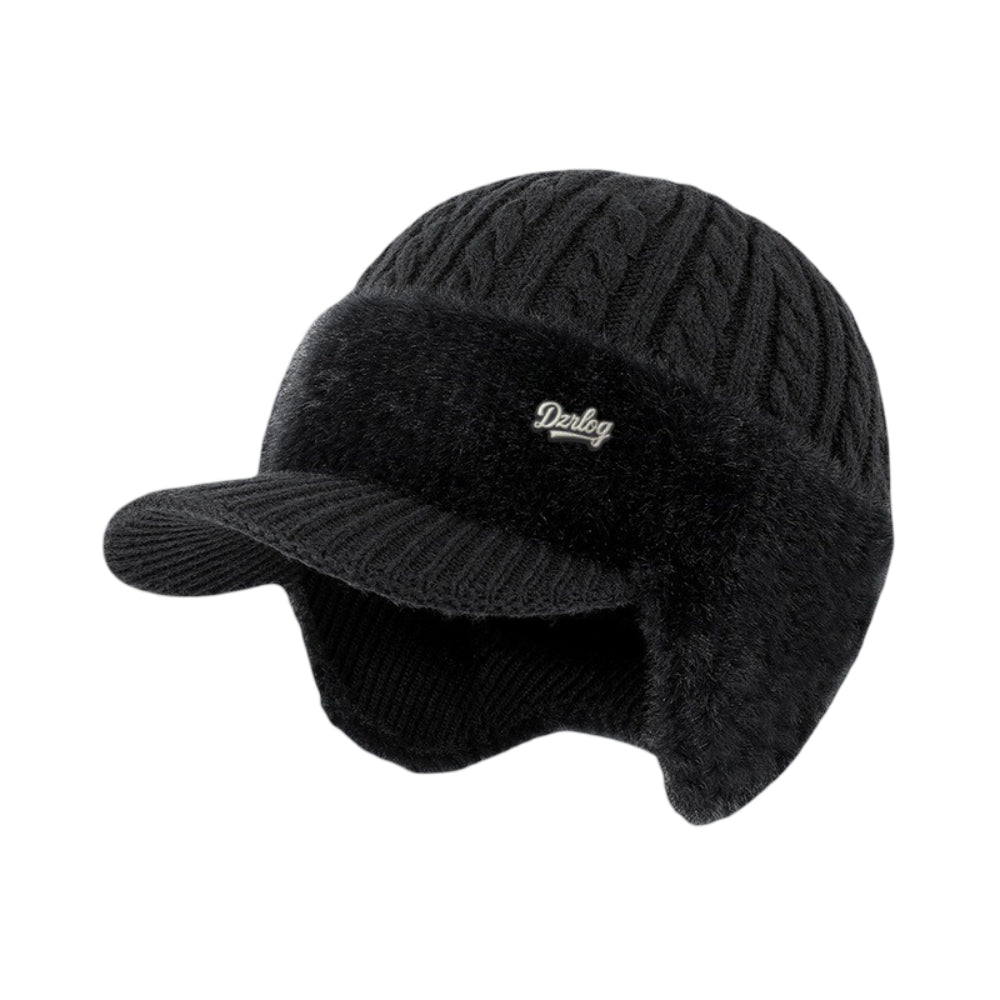 Knit Trapper Hat Fleece Lined - Image 15