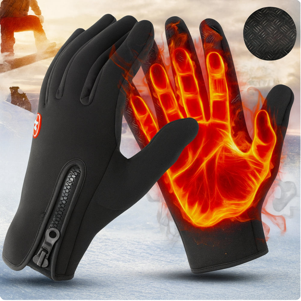 Heated Gloves Electric USB Touchscreen Waterproof Winter Outdoor - Image 2