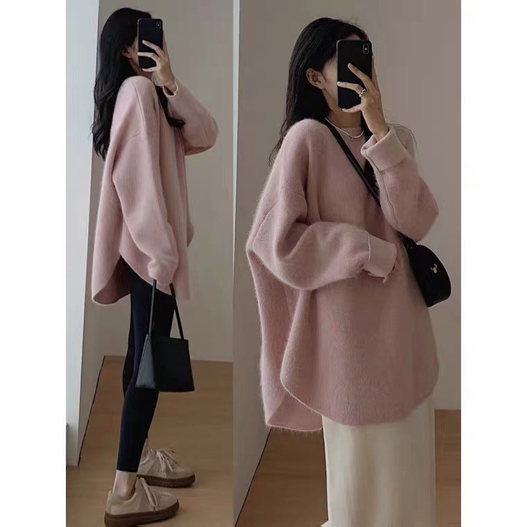Women's Winter Long Sleeve Sweater for Cold Weather