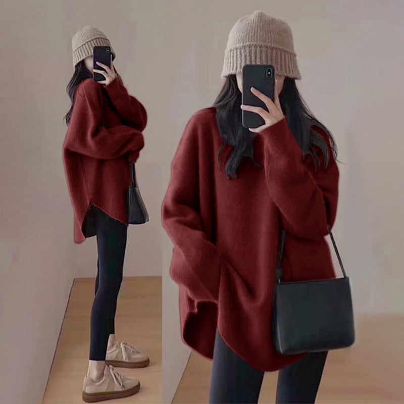 Women's Winter Long Sleeve Sweater for Cold Weather