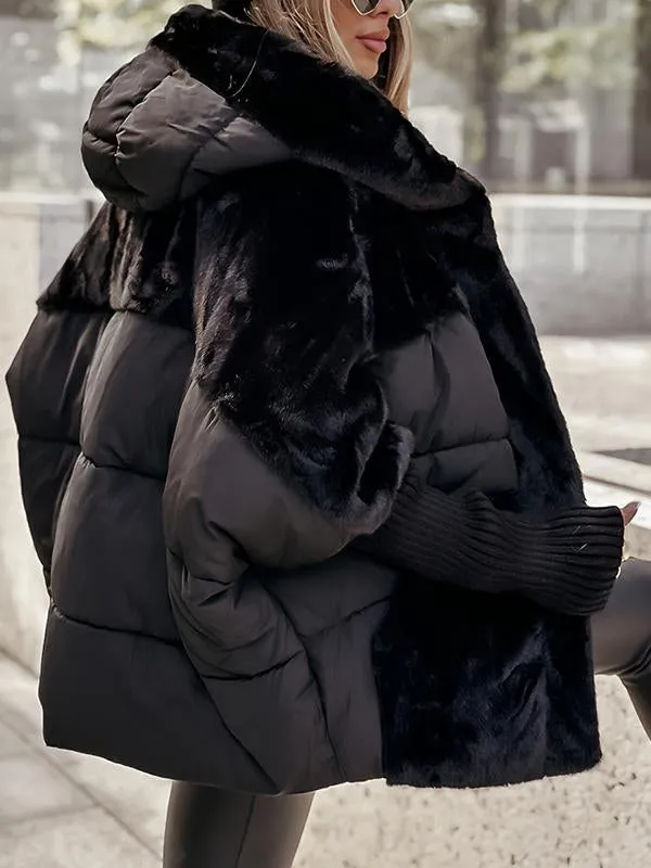 Women's Unique Style Multicolored Outdoor Adventure Winter Jacket