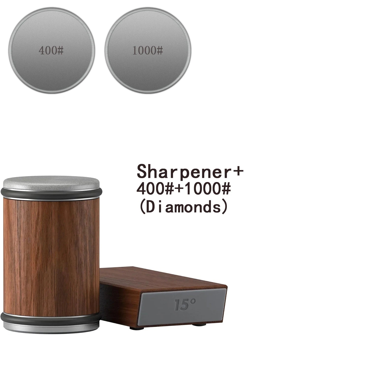 Efficient 2-in-1 Rolling Knife Sharpener Dual-Angle with Magnetic Knife Holder - Image 48